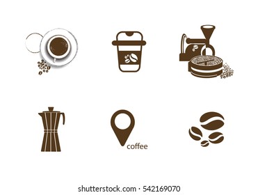 coffee icon vector