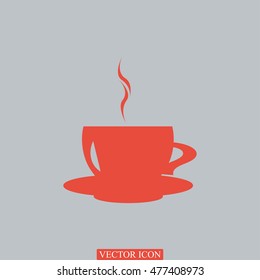 coffee icon, vector best flat icon, EPS