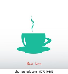 coffee icon, vector best flat icon, EPS