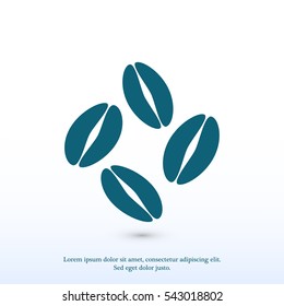 coffee icon, vector best flat icon, EPS