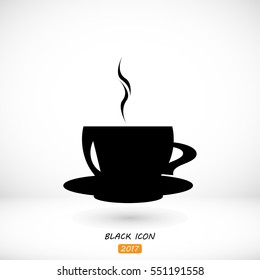 coffee icon, vector best flat icon, EPS
