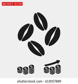 coffee icon, vector best flat icon, EPS