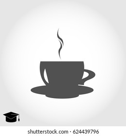 coffee icon, vector best flat icon, EPS