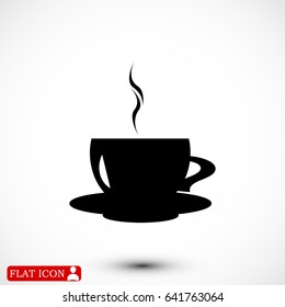 coffee icon, vector best flat icon, EPS