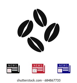 coffee icon, vector best flat icon, EPS