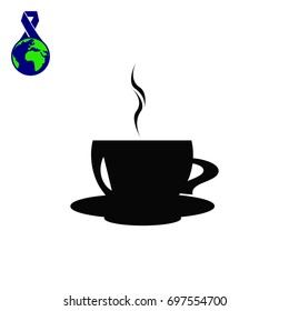 coffee icon, vector best flat icon, EPS