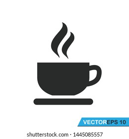 plantilla de diseño de vectores de icono de café