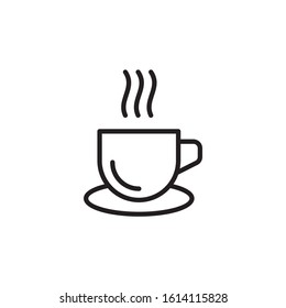 Coffee icon vector. Espresso icon symbol isolated