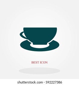 Coffee Icon vector, flat design best vector icon