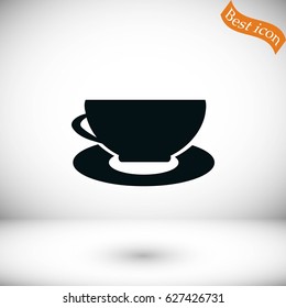 Coffee Icon vector, flat design best vector icon