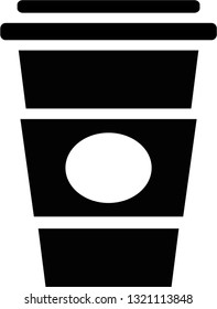 Coffee icon. Vector flat sign