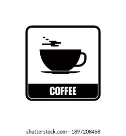 Coffee icon and vector graphics