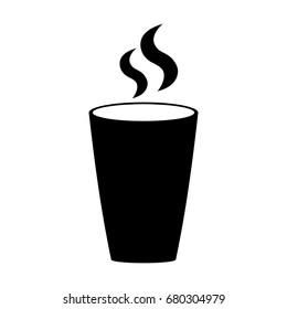 Coffee icon. Vector illustration.