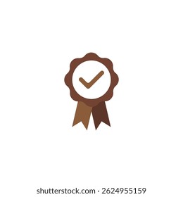 Coffee icon. Vector illustration In the background.