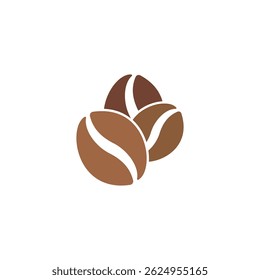 Icono de café. Ilustración vectorial En el fondo.