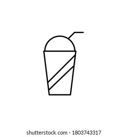 Coffee icon vector illustration. Isolated vector icon.