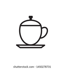coffee icon vector illustration template