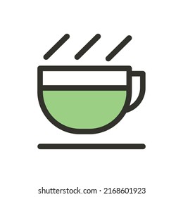 coffee icon vector illustration. very suitable for use in websites, businesses, logos, designs, apps and more.