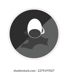 Coffee icon, is a vector illustration, very simple and minimalistic. With this Coffee icon you can use it for various needs. Whether for promotional needs or visual design purposes