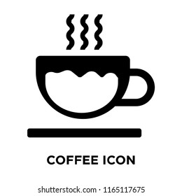 Coffee icon vector isolated on white background, Coffee transparent sign , food symbols