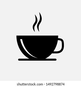 Coffee Icon - Vector, Sign and Symbol for Design, Presentation, Website or Apps Elements. 