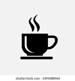 Coffee Icon - Vector, Sign and Symbol for Design, Presentation, Website or Apps Elements. 