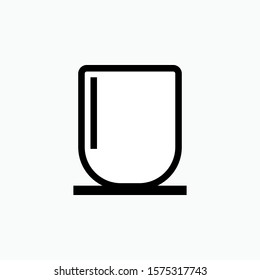 Coffee Icon - Vector, Sign and Symbol in Line Art Style for Design, Presentation, Website or Apps Elements.