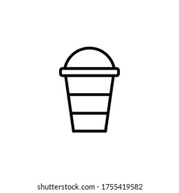 coffee icon vector sign symbol isolated