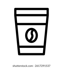 Coffee Icon Vector Symbol Design Illustration