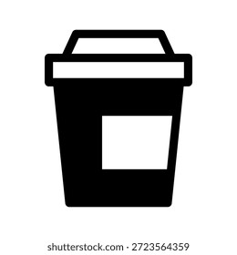 Icono de café Ilustración de diseño de símbolo de Vector