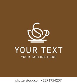 coffee icon vector, Coffee symbol vector image