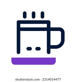 icono de café para tu sitio web, móvil, presentación y diseño de logotipo.