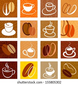 Coffee icons