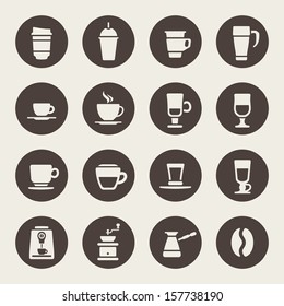 Coffee icons