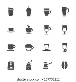 Coffee icons