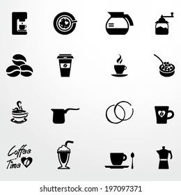 Coffee icons