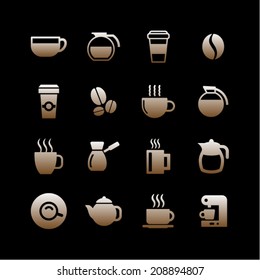 Coffee icons