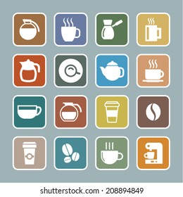 Coffee icons