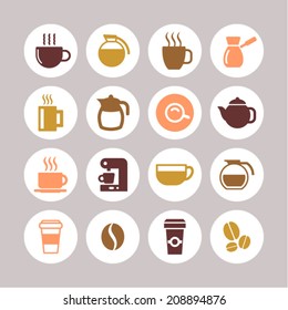 Coffee icons