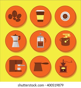 Coffee icons