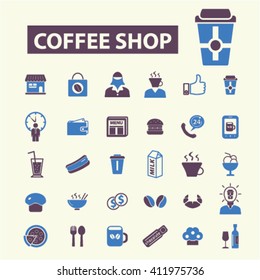 iconos de café
