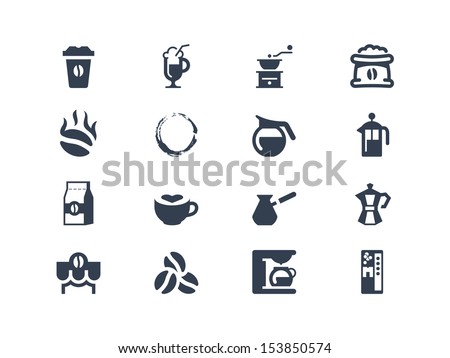 Coffee icons