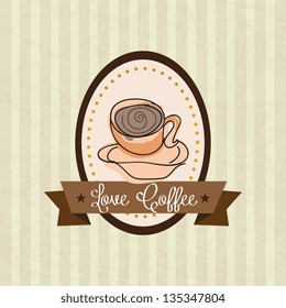 Coffee Icons ( colorful collections, hand drawn). Vector Illustration