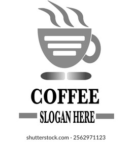 Coffee icons. A cup of coffee. Logo for a coffee shop.