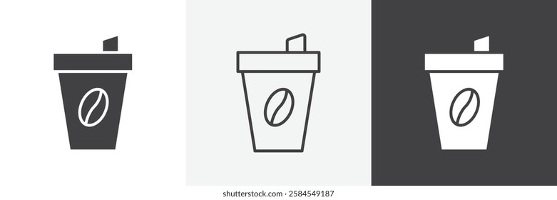 Coffee icons graphics pack vectors.