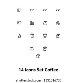 Coffee Icons Set