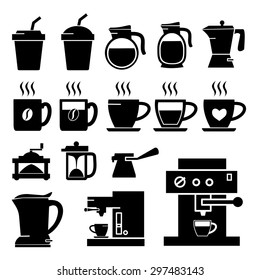 Coffee Icons vector