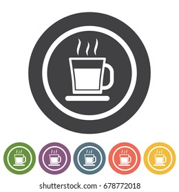 Coffee icons. Vector illustration.
