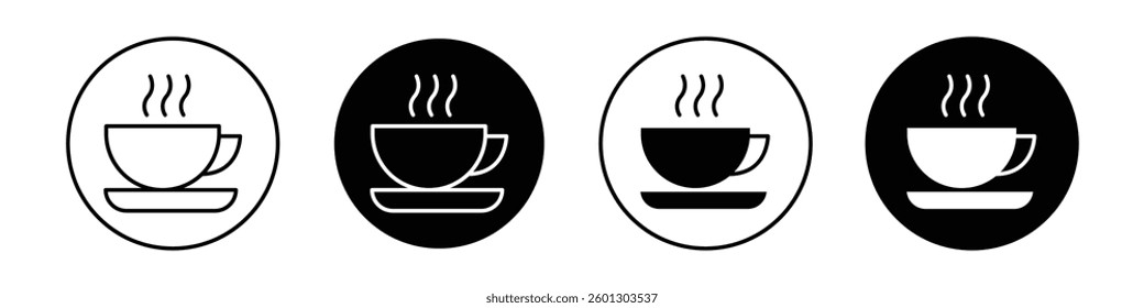 Coffee icons vectors graphics collection