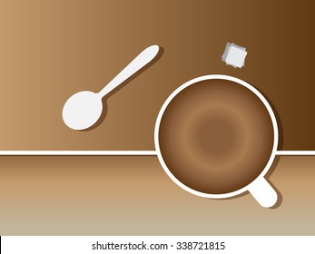 coffee idea.Vector illustration